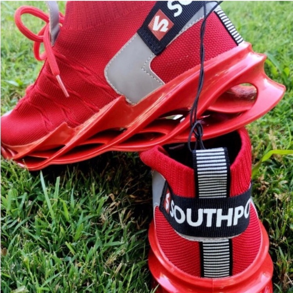 New South Pole Shoes 👟 Red Size 10 - Picture 4 of 5